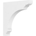 Ekena Millwork Standard Hughes Architectural Grade PVC Bracket, 2"W x 12"D x 12"H BKTP02X12X12HUG